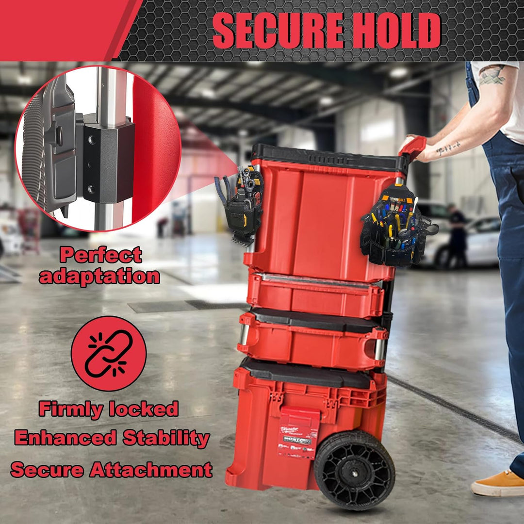 Cliptech-Halter, passend für ToughBuilt ClipTech-Tasche, Packout-Werkzeugtasche, kann direkt auf dem