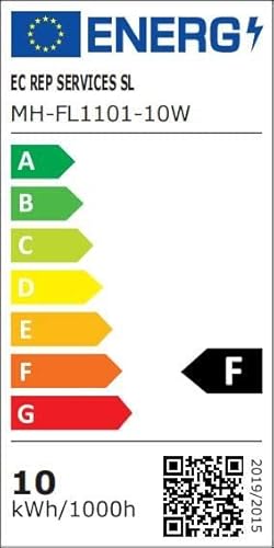 Lospitch 10X 10W LED Strahler Aussen, Superhell LED Fluter 6000K Kaltesweiss, LED Scheiwerfer IP66 W