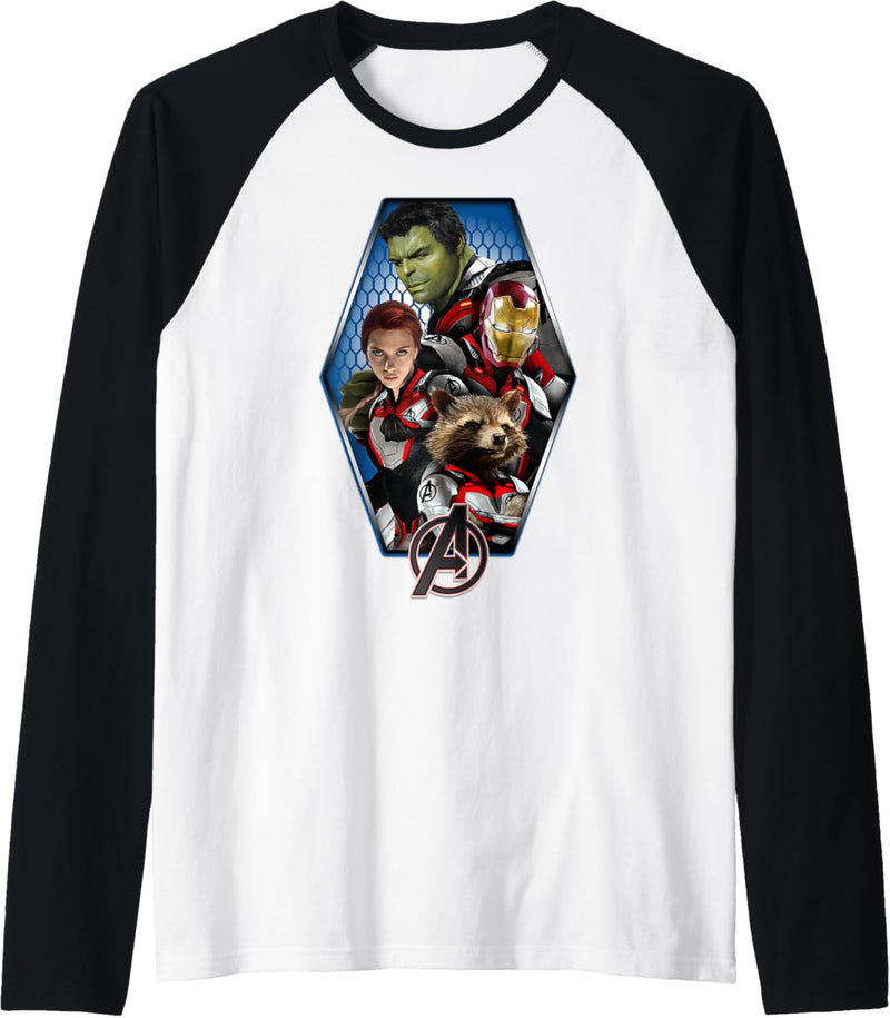 Marvel Avengers: Endgame Hexagon Portrait Raglan