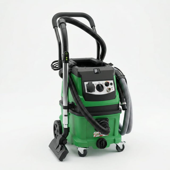 Industriesauger mit Klopffunktion 1600W Bausauger mit Fernbedinung Nassauger mit Steckdose Druckluft