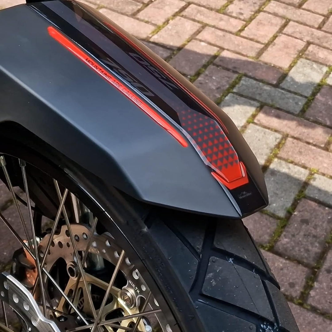 Resin Bike Aufkleber Motorrad Kompatibel Mit Honda Transalp XL 750 2023-2025 Schutz Motorrad Kotflüg