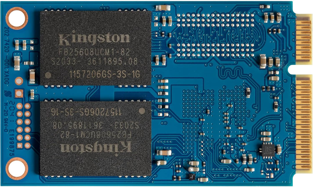 Kingston KC600 SSD 256GB SATA3 mSATA - SKC600MS/256G 256GB mSATA Nur Laufwerk, 256GB mSATA Nur Laufw