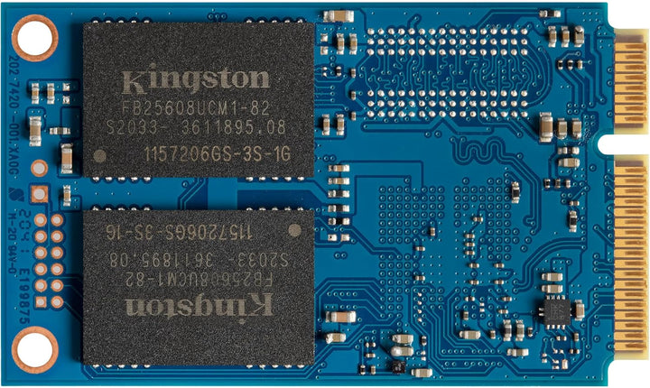 Kingston KC600 SSD 256GB SATA3 mSATA - SKC600MS/256G 256GB mSATA Nur Laufwerk, 256GB mSATA Nur Laufw