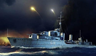 Trumpeter 05332 - Modellbausatz HMS Zulu Destroyer 1941, Mittel