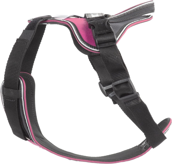 IDC Longwalk Geschirr, Rosa-Grau, Grösse: XL Rosa-Grau XL, Rosa-Grau XL