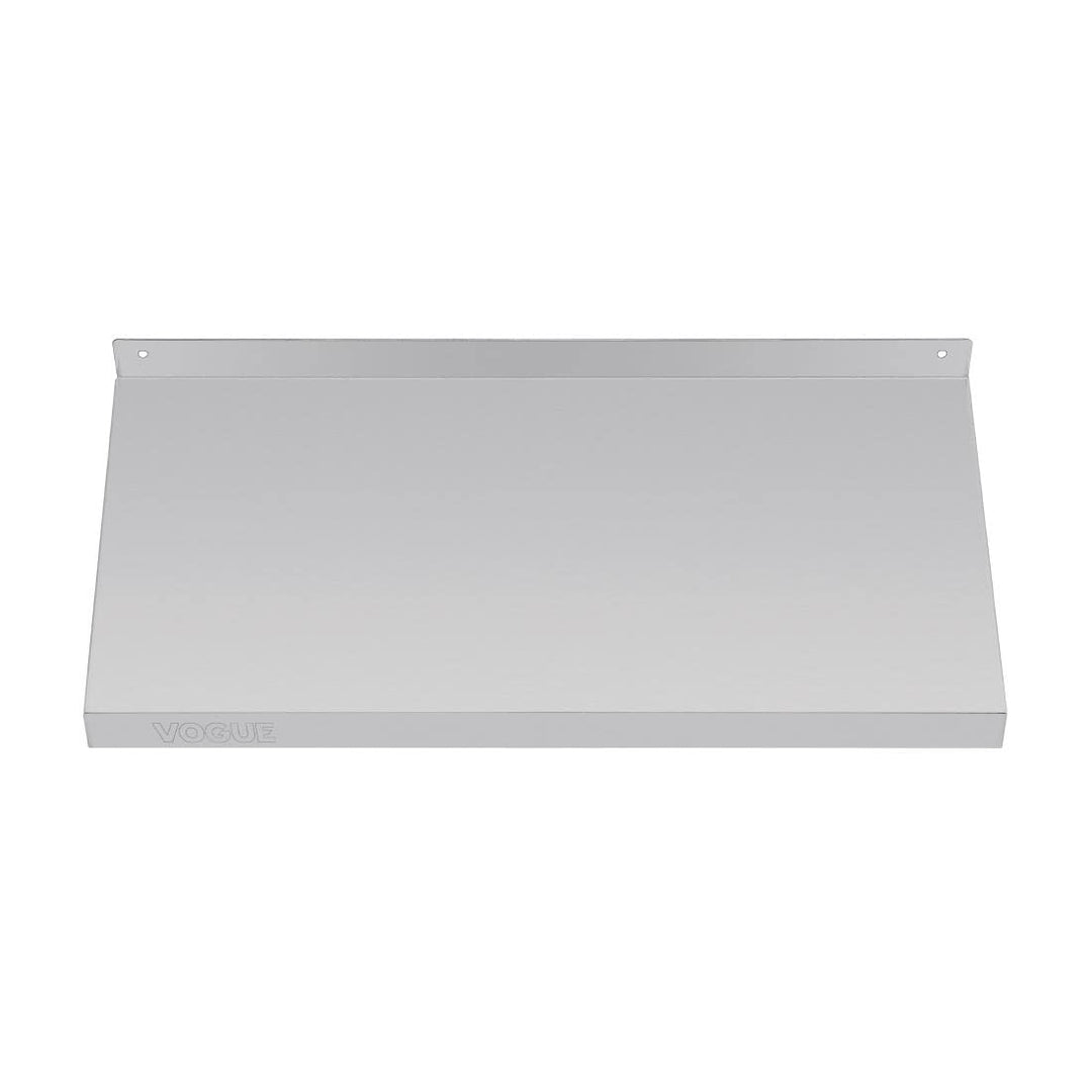 Vogue Edelstahl-Wandregal 60cm 600 x 300mm., 600 x 300mm.