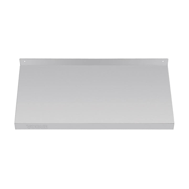 Vogue Edelstahl-Wandregal 60cm 600 x 300mm., 600 x 300mm.