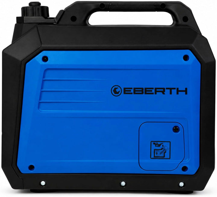 EBERTH 3500 Watt Inverter Stromerzeuger leise, Notstromaggregat Benzinmotor, 4-Takt, Stromgenerator