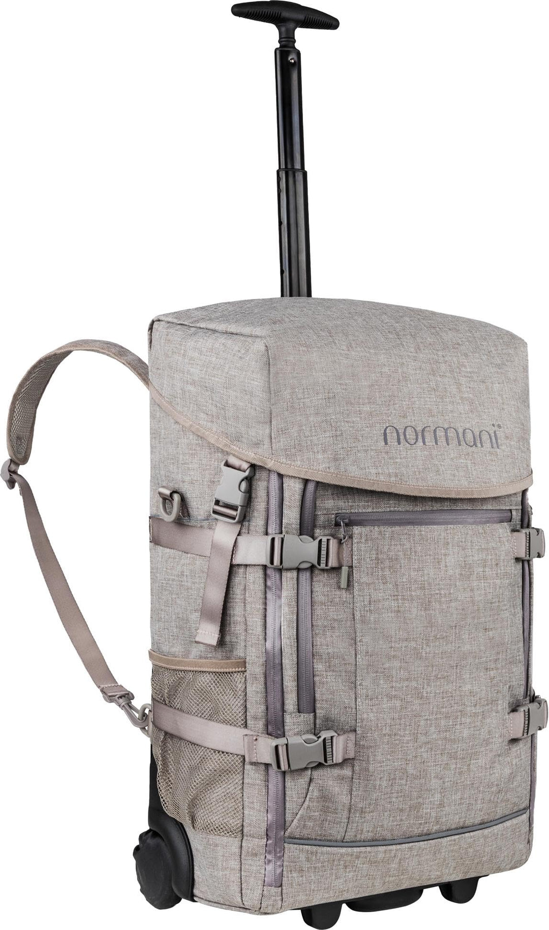 normani Backpacker Reisetaschen-Rucksack Reiserucksack mit Trolleyfunktion mit Frontloader und Handg