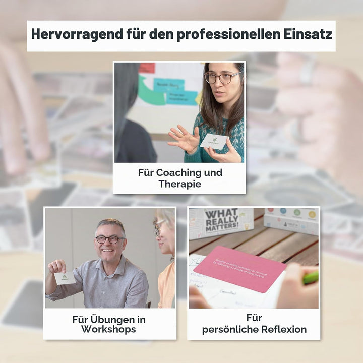 metaFox What Really Matters! 80 values cards for coaching, workshops and therapy. High-quality coach