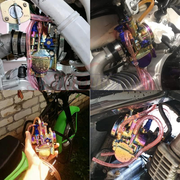 PWK 34 mm Vergaser Motorrad Power Jet Carb Racing Performance Universal für 200cc 250cc Pit Dirt Bik