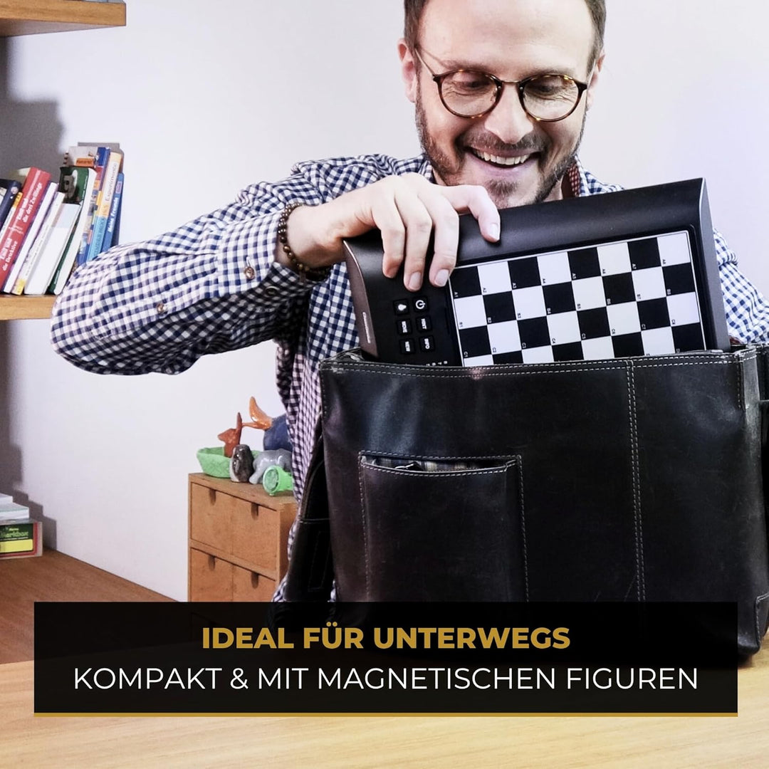 MILLENNIUM ChessGenius Schachcomputer mit der weltberühmten Software von Richard Lang (M810 ChessGen