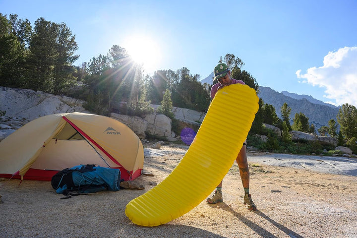 Therm-a-Rest NeoAir Xlite NXT Ultraleichte Isomatte für Camping und Rucksackreisen Solar Flare R (51
