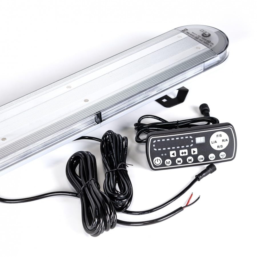 LED Warnbalken Warnleuchte Leuchtbalken Dachbalken 1010 mm mit Fernbedienung