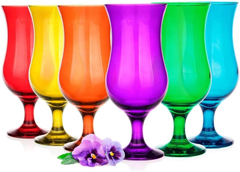 Glasmark Krosno Gläser Cocktailgläser Set Longdrink Cocktail Gin Bier Wasser Longdrinkgläser Cocktai