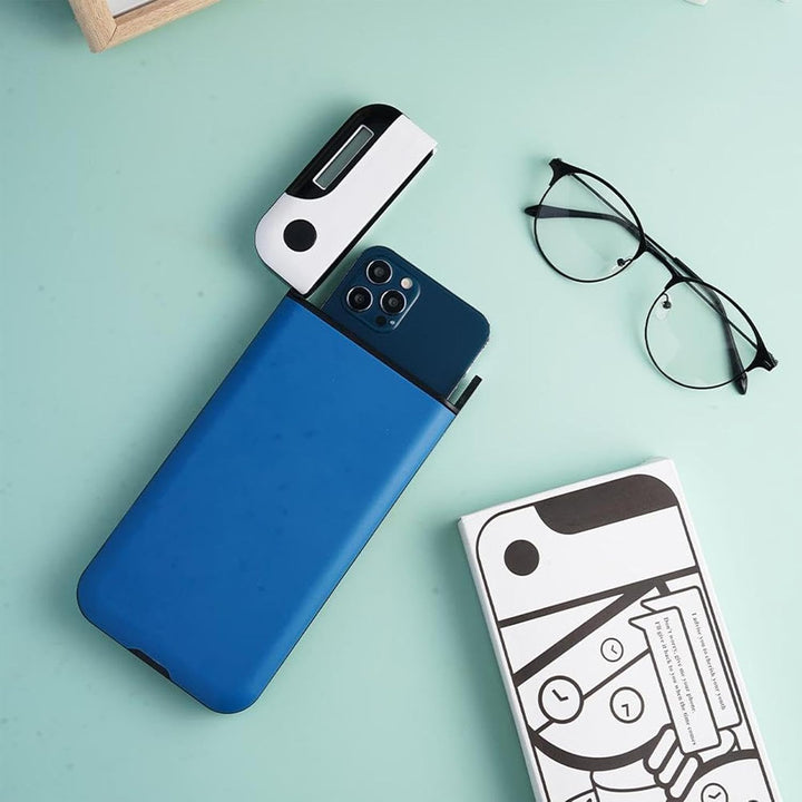 Phone Locker Box, Rechargeable Timed Locking Case, Portable School Supply, Discipline Tool, 21x9.3x2