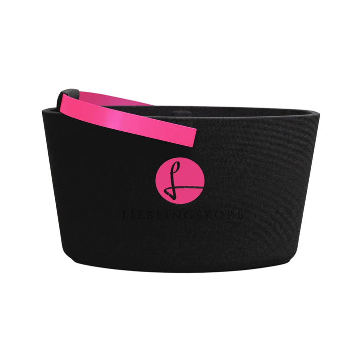 LIEBLINGSKORB Original black magenta - ultraleichter, kippsicherer & formstabiler Einkaufskorb - Mad