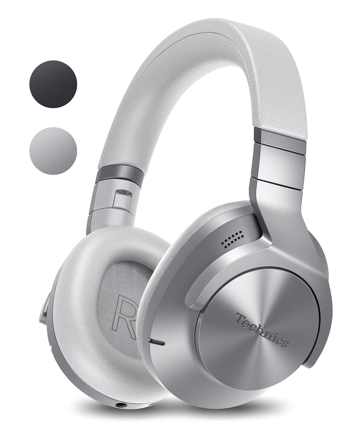 Technics EAH-A800E-S Bluetooth Kopfhörer, Over-Ear mit Noise Cancelling und Mikrofon, einfache Verbi
