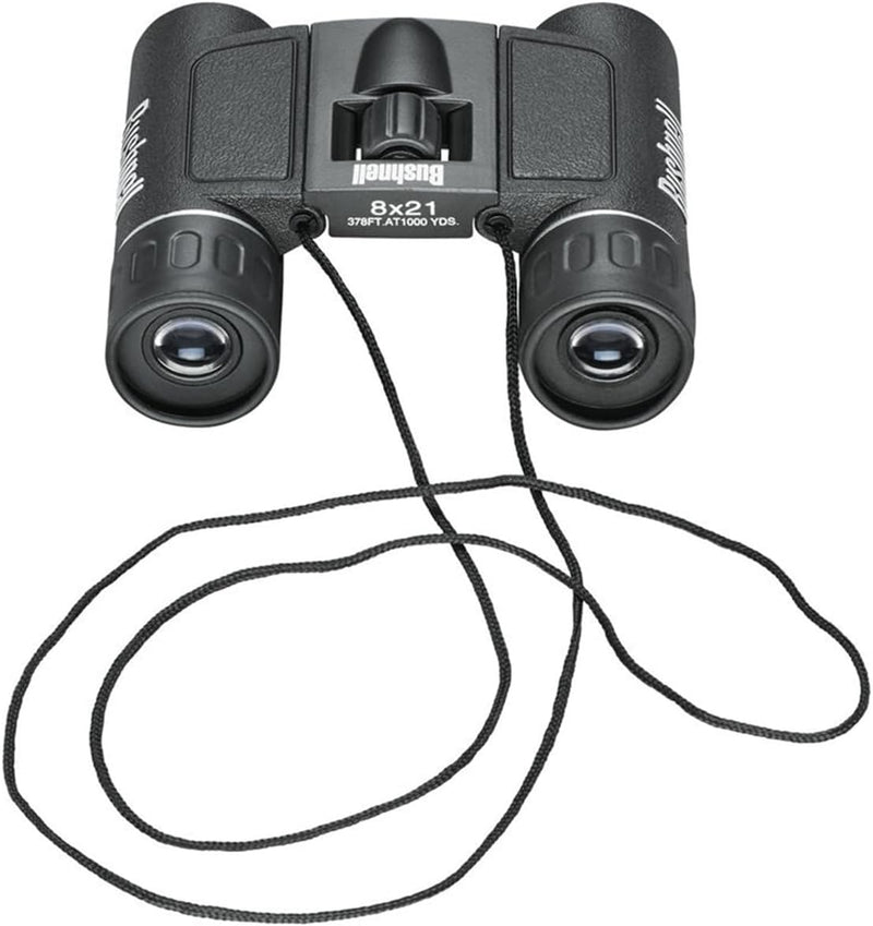 Bushnell Fernglas 8x21 Powerview - kompakt, klein, leicht, handlich, perfekt für Unterwegs, 132514 8