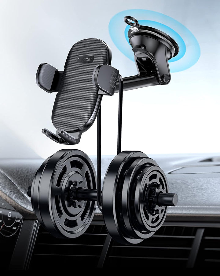 Handyhalterung für Auto, Handyhalterungen, um 360 Grad drehbarer Handyhalter mit starkem klebrigem S