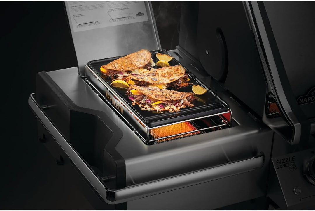 Napoleon Grillplatte aus Gusseisen für Sizzle Zone gross