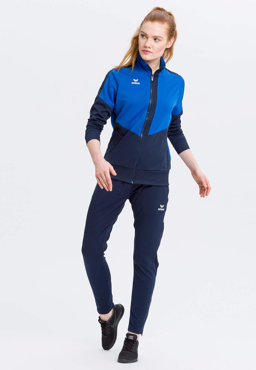 Erima Damen Trainingsjacke Squad Worker 34 new royal/new navy, 34 new royal/new navy