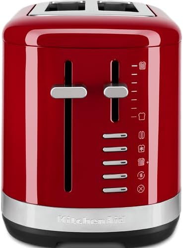 KitchenAid Toaster für 2 Scheiben - Retro Design Toast Machine - 7 verschiedene Funktionen - Edelsth