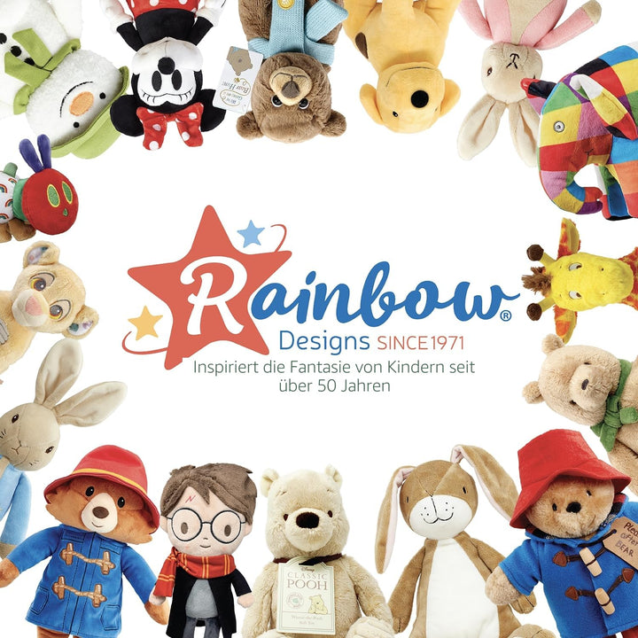 Rainbow Designs Harry Potter Dobby Plüsch Babyrassel - Weiches sensorisches Spielzeug für Neugeboren
