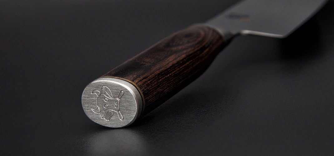KAI Shun Premier Tim Mälzer japanisches Kochmesser 2er Set - Kochmesser 20 cm Klingenlänge + Allzwec