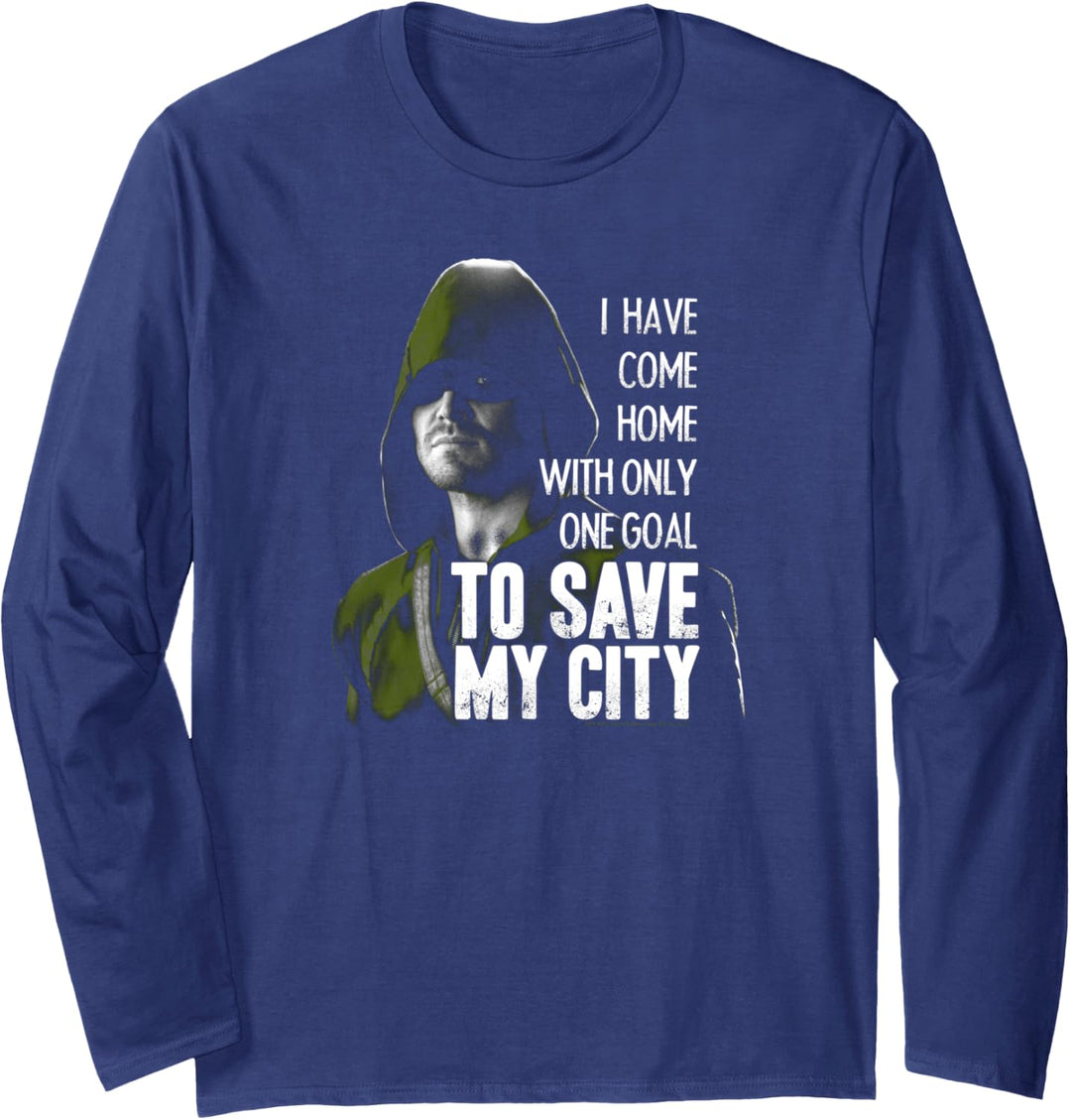 Arrow: TV Series Save My City Langarmshirt