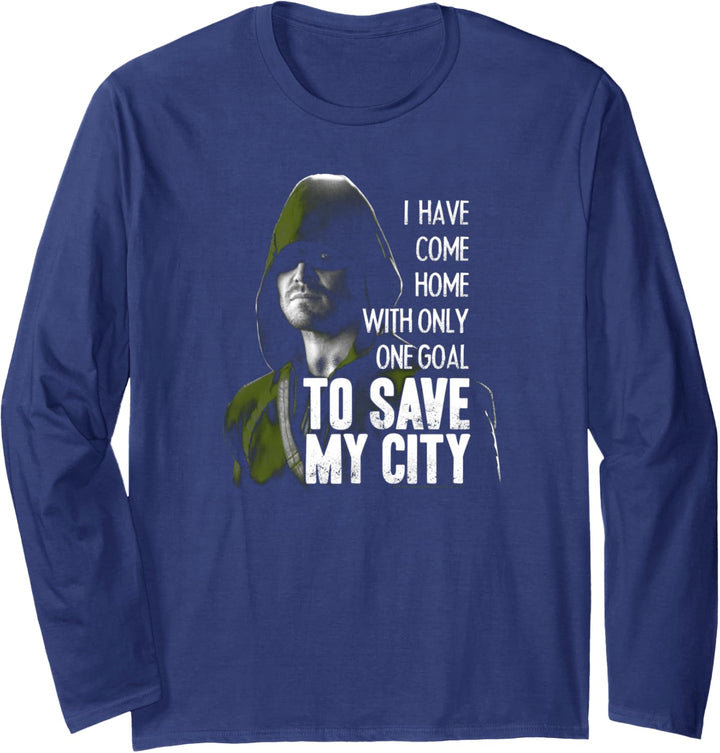Arrow: TV Series Save My City Langarmshirt