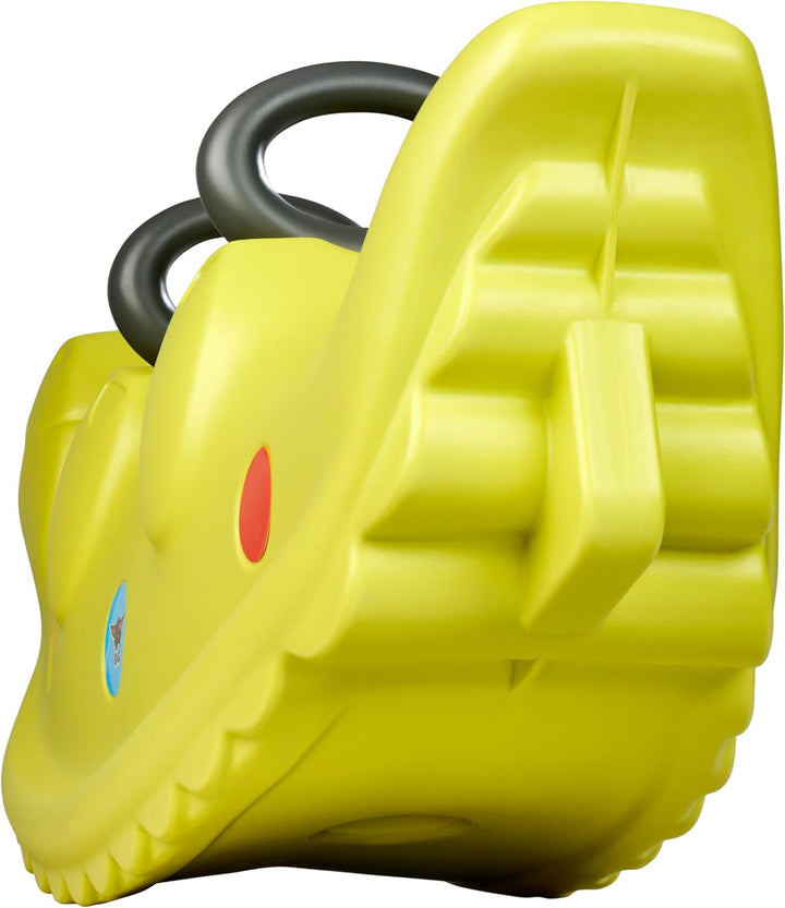 Big Sammy Rocker - Kinderwippe für 1 bis 3 Personen, mit süssen Rückenschuppen und stabilen Griffen,