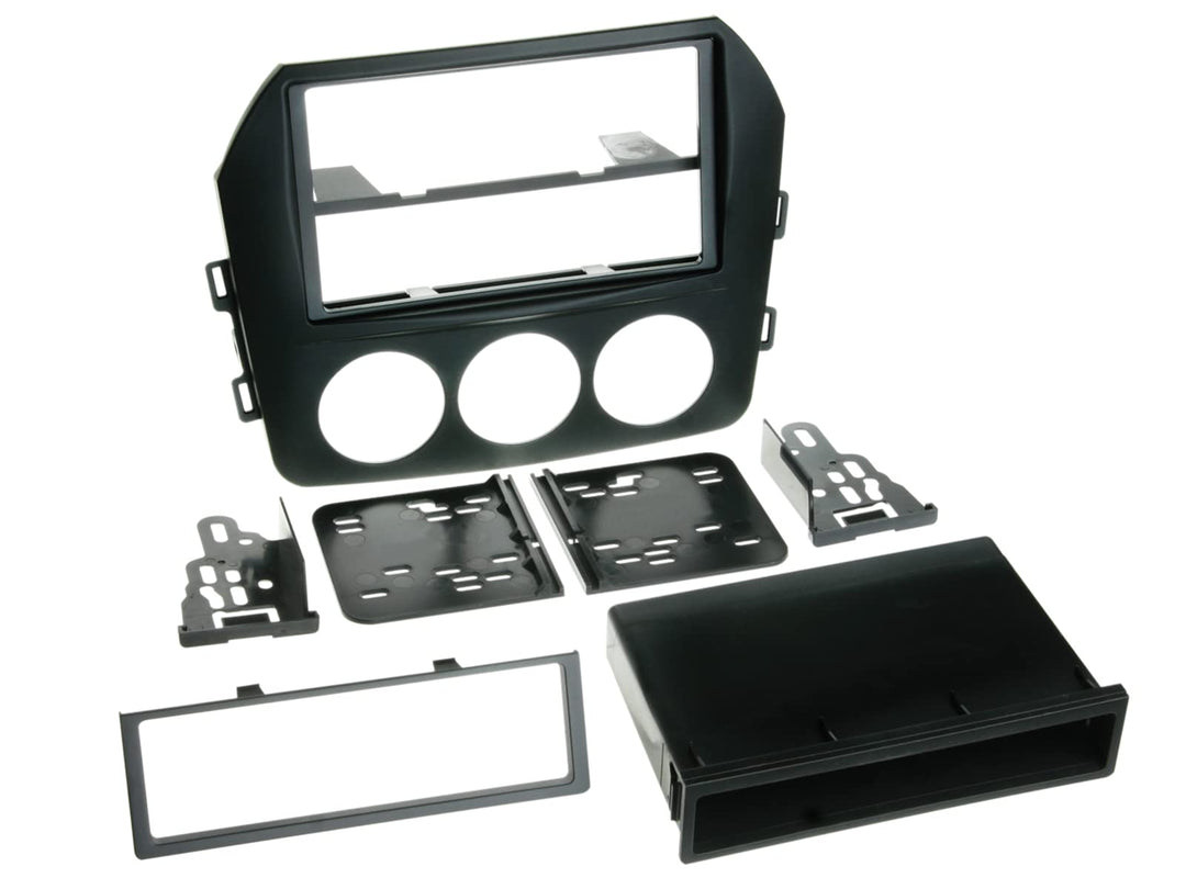 V 381170-12 Radioblende MX-5 / Miata (NC) Felift 2009-2010 1 2 DIN