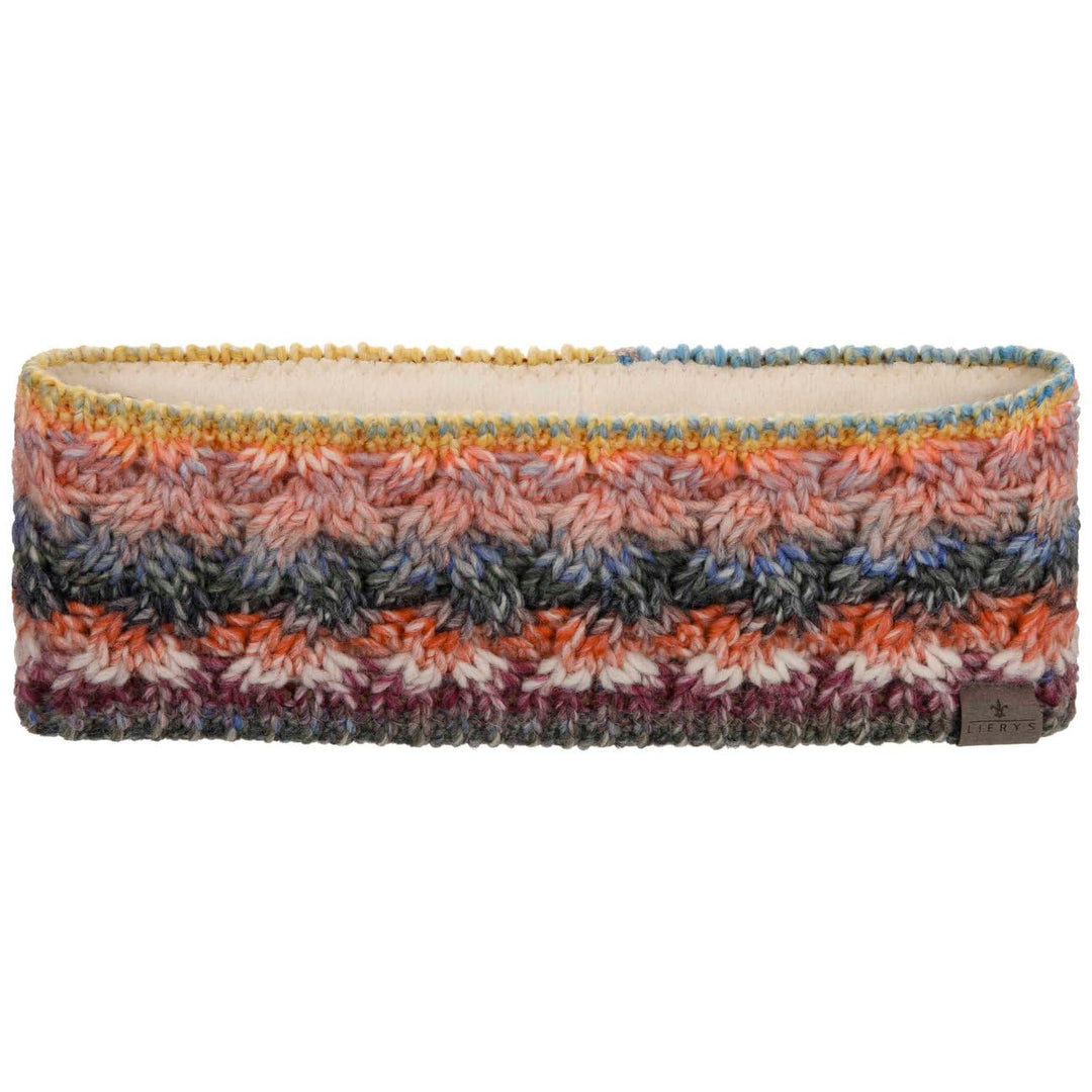 LIERYS Farelle Stirnband Damen - Ohrenschützer mit Wolle - Made in Germany - Headband mit Futter - O