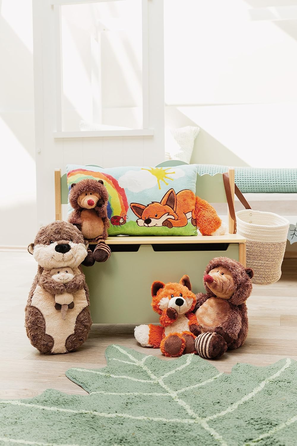 NICI Kuscheltier Fuchs Fridalie 25 cm – naturgetreues Stofftier aus weichem Plüsch zum Kuscheln und