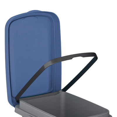 Casaria® 3x Mülleimer Küche 25L mit Deckel Set Geruchsdicht Müllbeutelhalterung Kunststoff Abfalleim