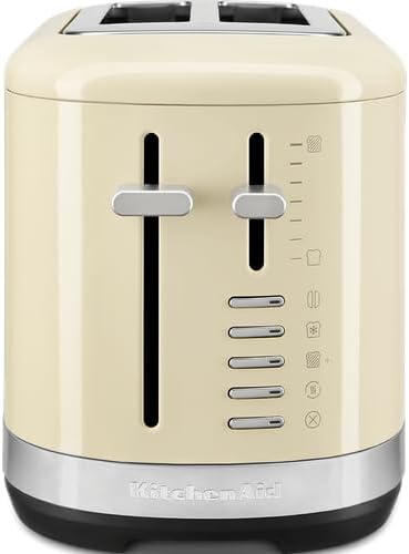 KitchenAid Toaster für 2 Scheiben - Retro Design Toast Machine - 7 verschiedene Funktionen - Edelsth