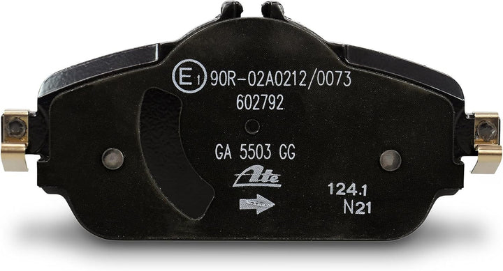 ATE Bremsenset Vorderachse inkl. Bremsscheiben vorne Ø 305 mm belüftet und Bremsbeläge vorne + Versc
