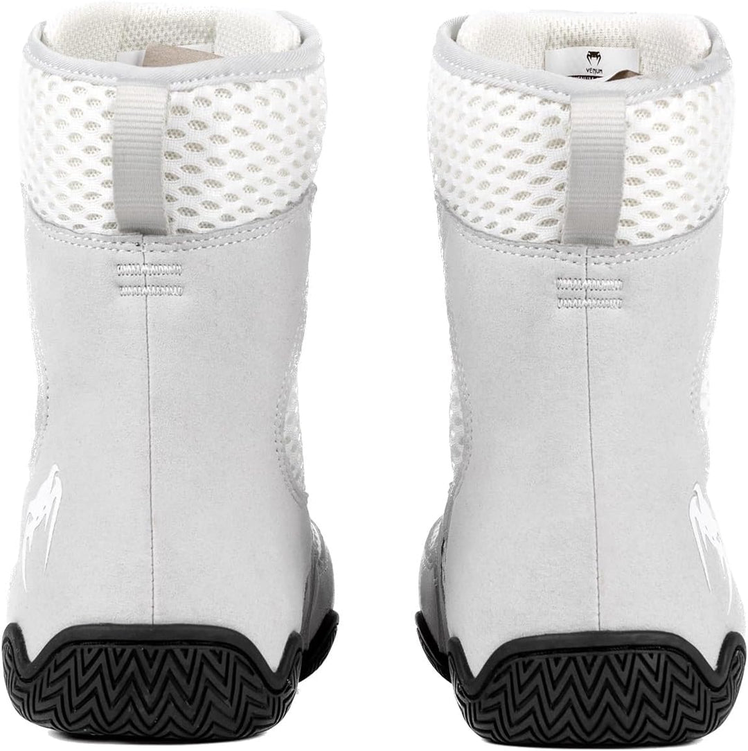 Venum Unisex Contender Boxing ShoesVENUM Boxenschuhe – Schwarz/Weiss 8.5 Men/ 10 Women Weiss Grau, 8