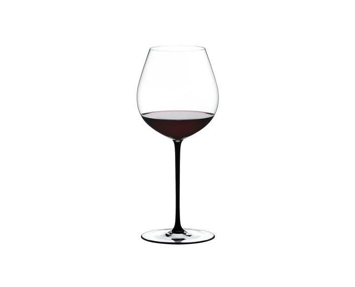 Riedel Fatto A Mano Old World Pinot Noir Weinglas, Schwarz Pinot Noir Schwarz, Pinot Noir Schwarz