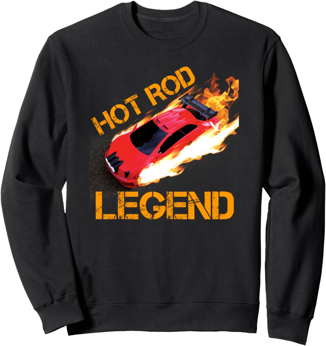 Racing Car T Shirt Hot Rod Legend Race Sport Cars Gift Sweatshirt