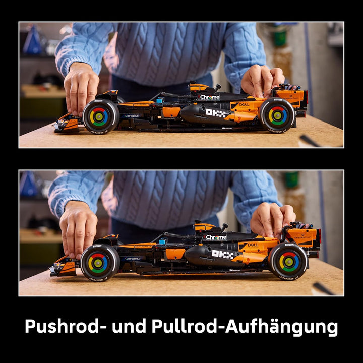 LEGO Technic McLaren MCL39 F1 Rennwagen - Modellbau für Erwachsene - Sammler Set mit V6-Motor, Diffe