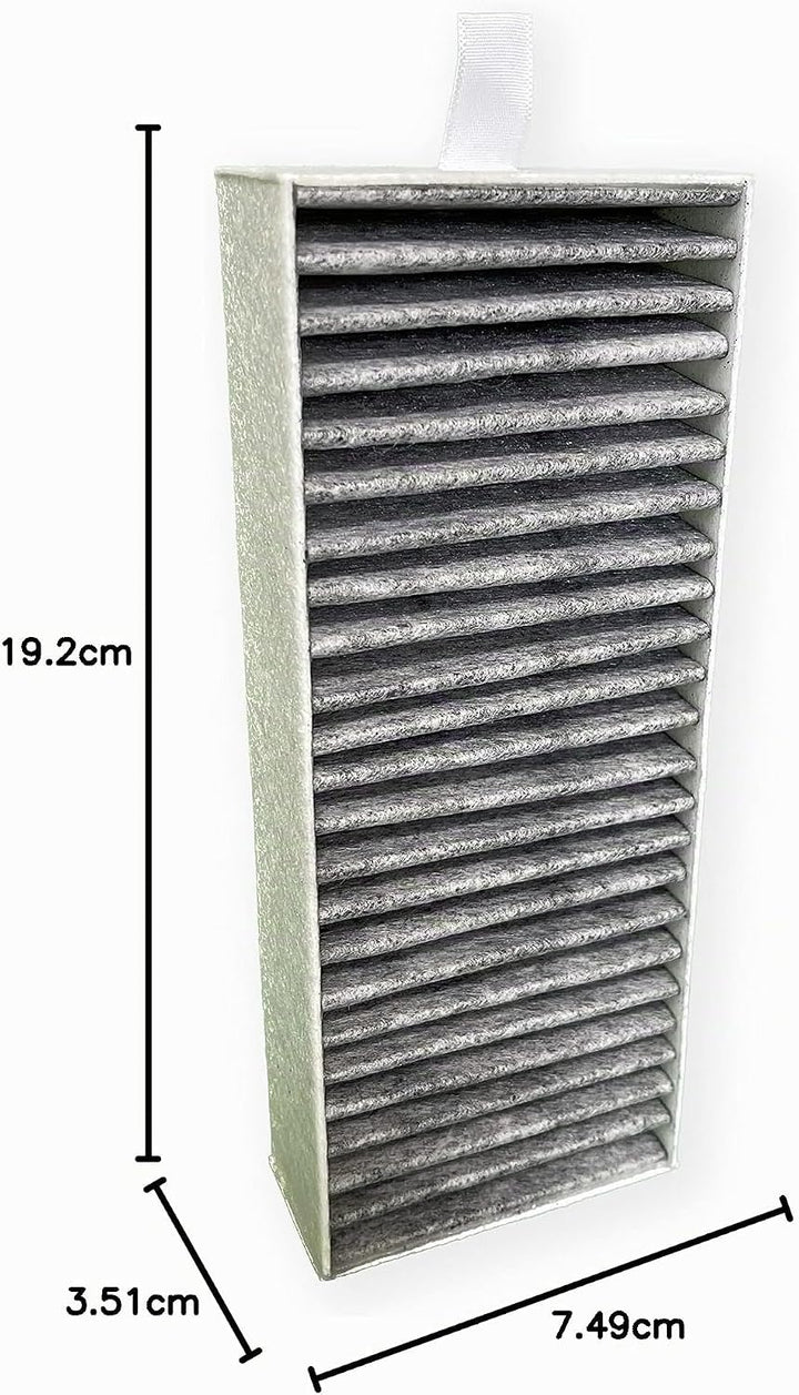 AIR2GO Aktivkohlefilter (4er Set) als Ersatz für Neff CleanAir 17004806 / Z821VR0, Bosch CleanAir 17