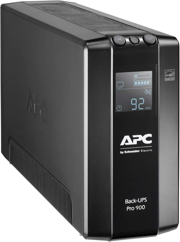 APC by Schneider Electric Back UPS PRO - BR900MI - UPS 900VA Leistung - MI modell (6 IEC Outlets, IE