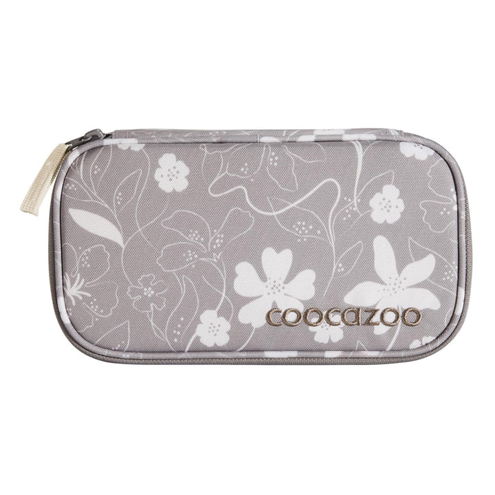 Coocazoo Mäppchen „Vanilla Bloom”, beige, Federmäppchen, grosses Hauptfach, Reissverschlussfach mit