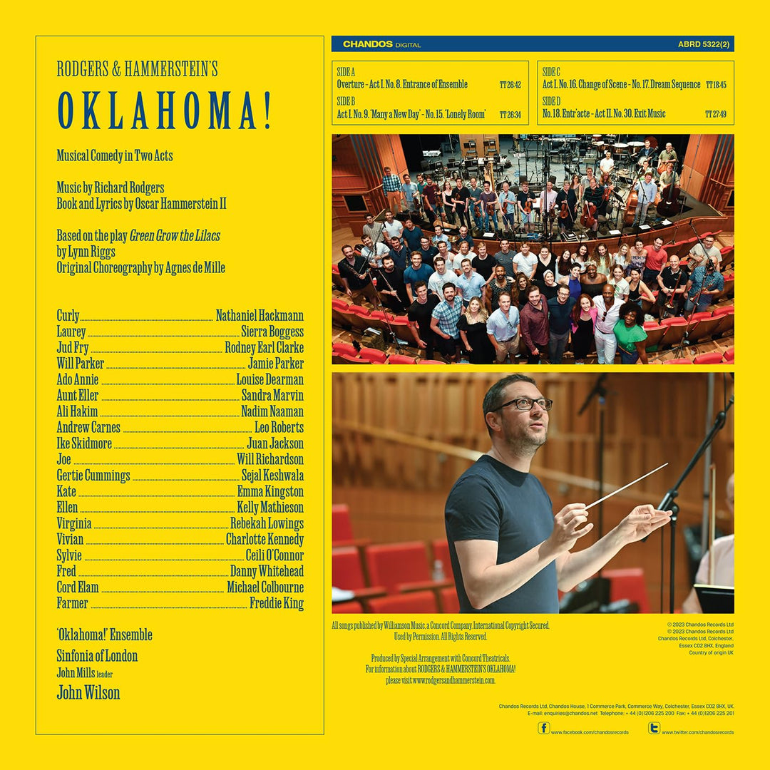 Oklahoma! (Complete Original Score), Vinyl