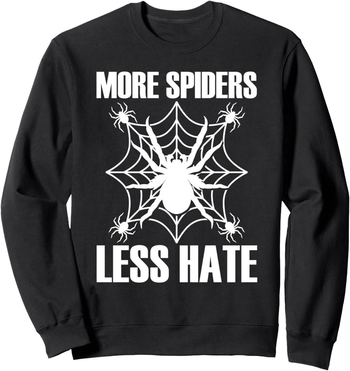 Spinne Spinnennetz Terrarium Arachnologie - Haustier Spinne Sweatshirt