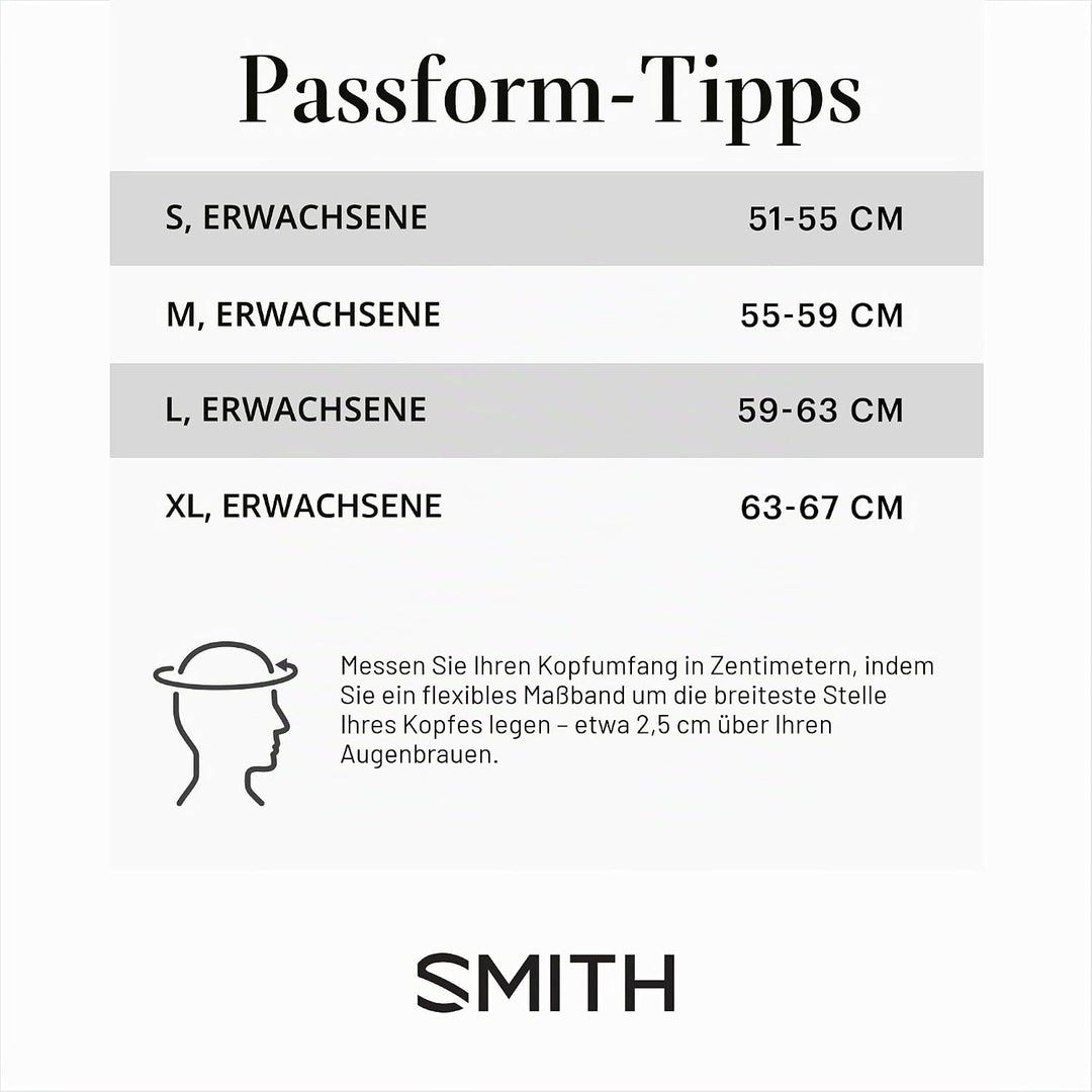 Smith Helm Mission MIPS 51-55 cm Schiefer matt, 51-55 cm Schiefer matt