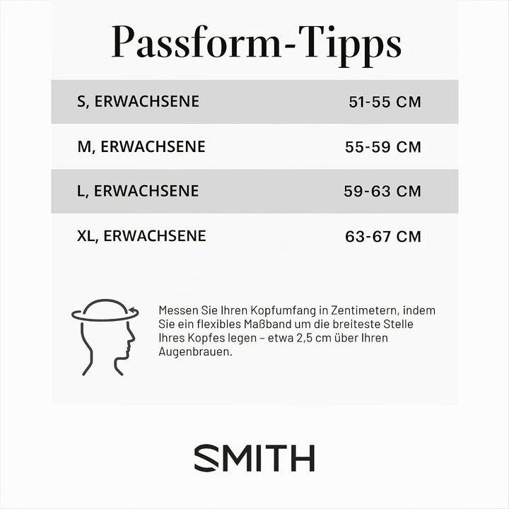 Smith Helm Mission MIPS 51-55 cm Schiefer matt, 51-55 cm Schiefer matt