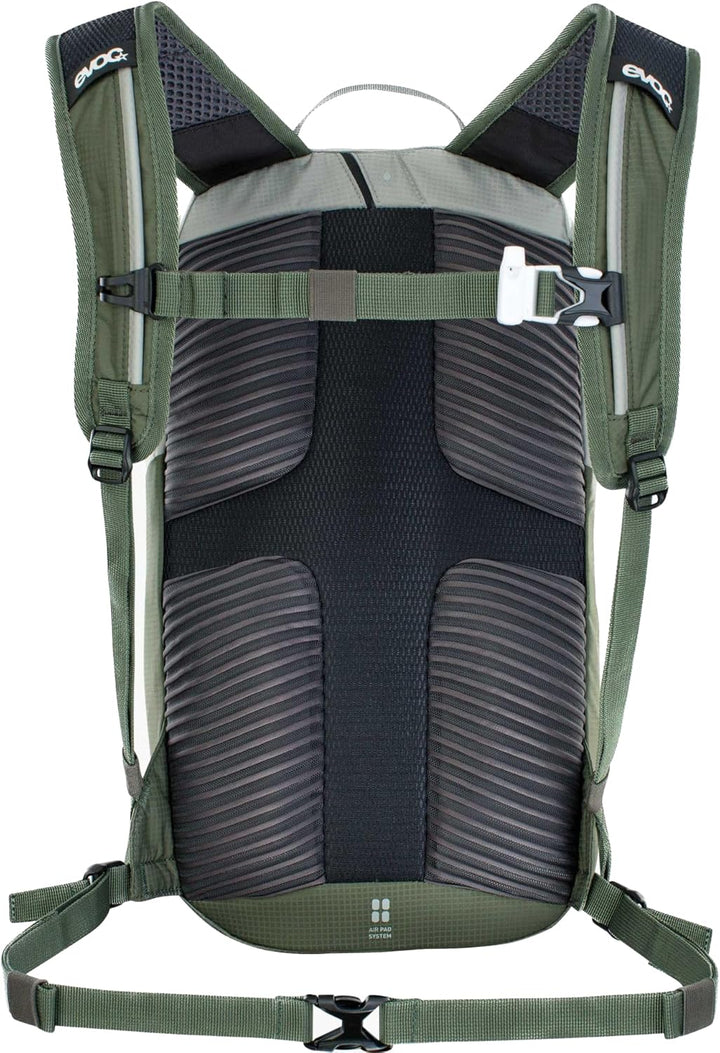 Ride 8 Rucksack grau/oliv, Steingrau/Dunkeloliv, Steingrau/Dunkeloliv